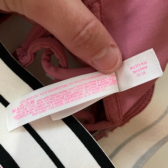 Victoria’s Secret Pink Sports Bra Size Medium Leggings Size Small Strappy - Picture 13 of 13